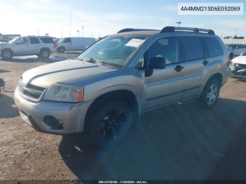 2006 Mitsubishi Endeavor Ls VIN: 4A4MM21S06E052069 Lot: 43728186