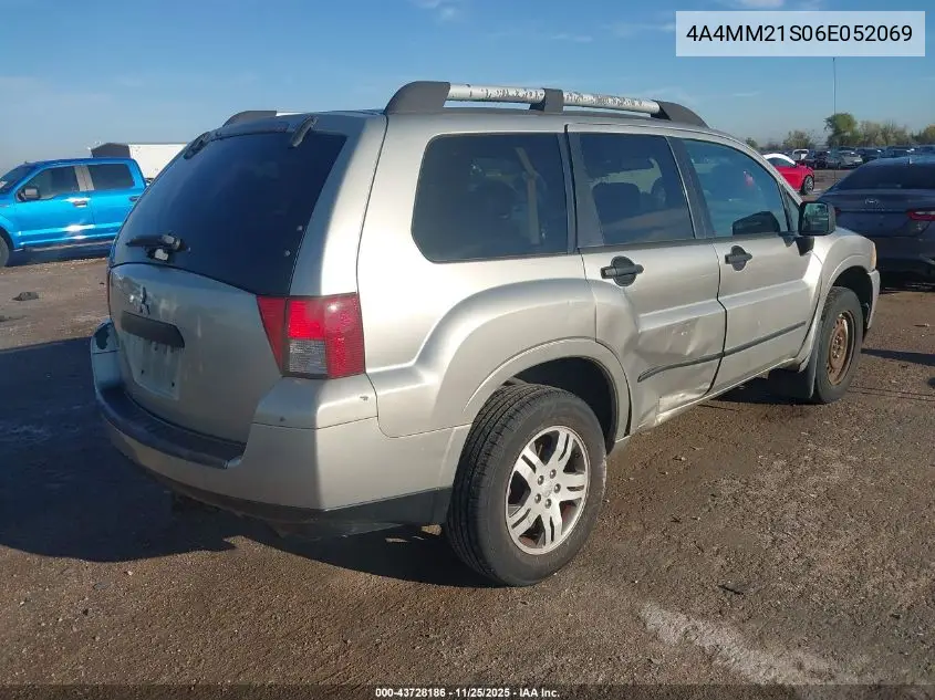 2006 Mitsubishi Endeavor Ls VIN: 4A4MM21S06E052069 Lot: 43728186