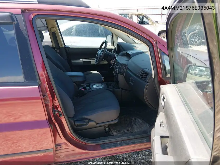2006 Mitsubishi Endeavor Ls VIN: 4A4MM21S76E035043 Lot: 45345613