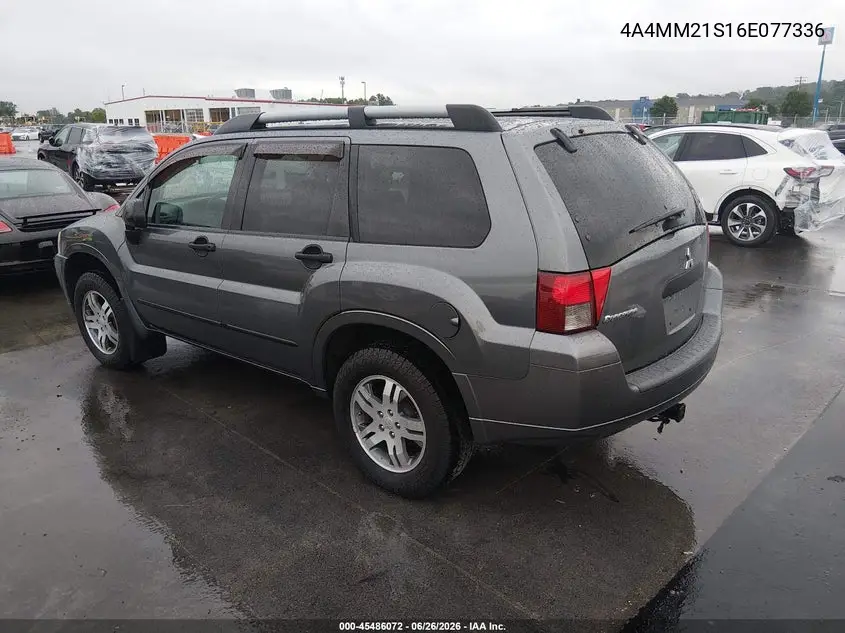 2006 Mitsubishi Endeavor Ls VIN: 4A4MM21S16E077336 Lot: 45486072
