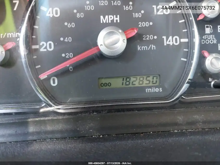 2006 Mitsubishi Endeavor Ls VIN: 4A4MM21SX6E075732 Lot: 45604297