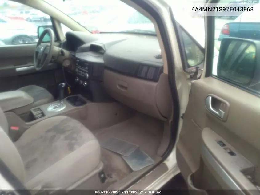 2007 Mitsubishi Endeavor Ls VIN: 4A4MN21S97E043868 Lot: 31653893