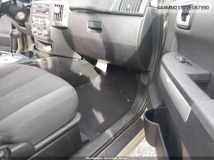 2007 Mitsubishi Endeavor Ls VIN: 4A4MM21S77E067590 Lot: 45089833