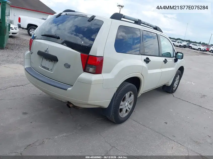 2007 Mitsubishi Endeavor Ls VIN: 4A4MM21S77E075284 Lot: 45360963