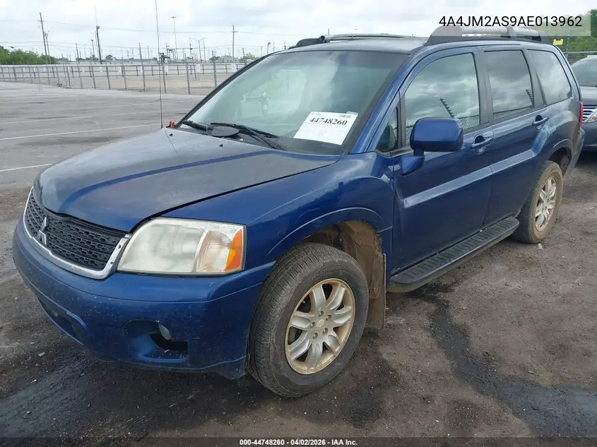 2010 Mitsubishi Endeavor Ls VIN: 4A4JM2AS9AE013962 Lot: 44748260