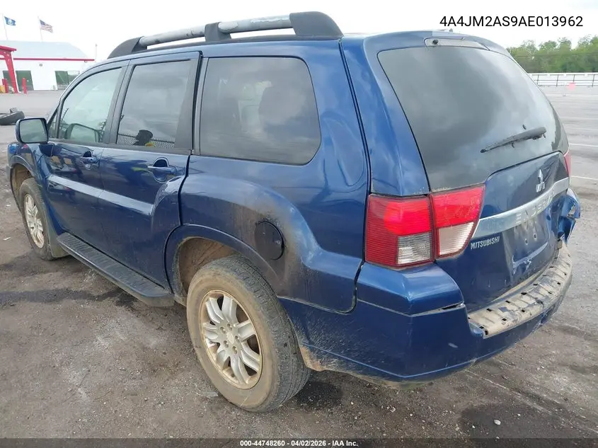 2010 Mitsubishi Endeavor Ls VIN: 4A4JM2AS9AE013962 Lot: 44748260