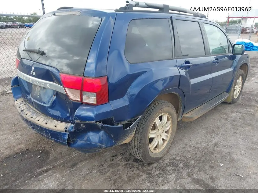 2010 Mitsubishi Endeavor Ls VIN: 4A4JM2AS9AE013962 Lot: 44748260