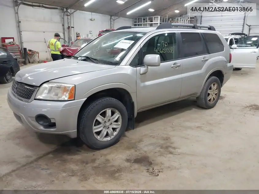 2010 Mitsubishi Endeavor Ls VIN: 4A4JM2AS2AE013866 Lot: 45609338