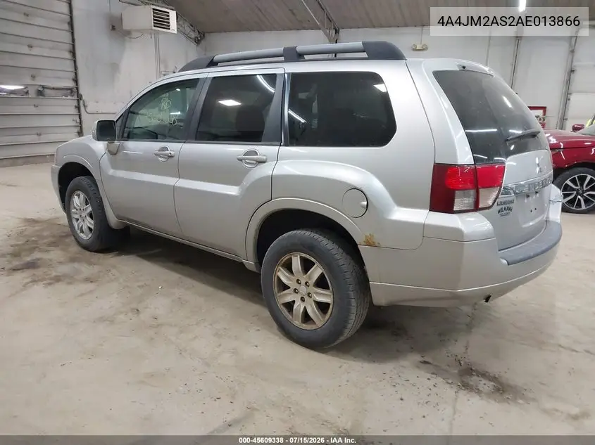 2010 Mitsubishi Endeavor Ls VIN: 4A4JM2AS2AE013866 Lot: 45609338