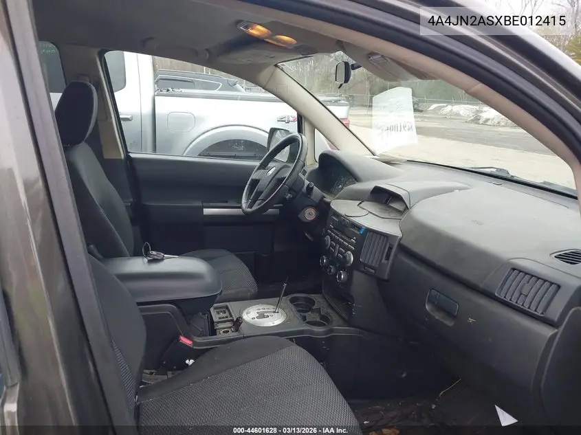2011 Mitsubishi Endeavor VIN: 4A4JN2ASXBE012415 Lot: 44601628