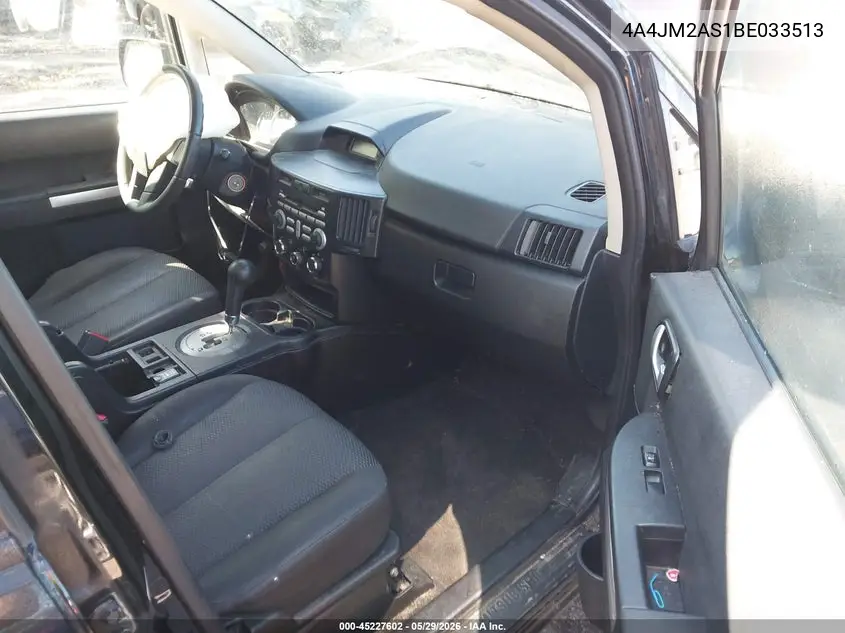 2011 Mitsubishi Endeavor Ls VIN: 4A4JM2AS1BE033513 Lot: 45227602