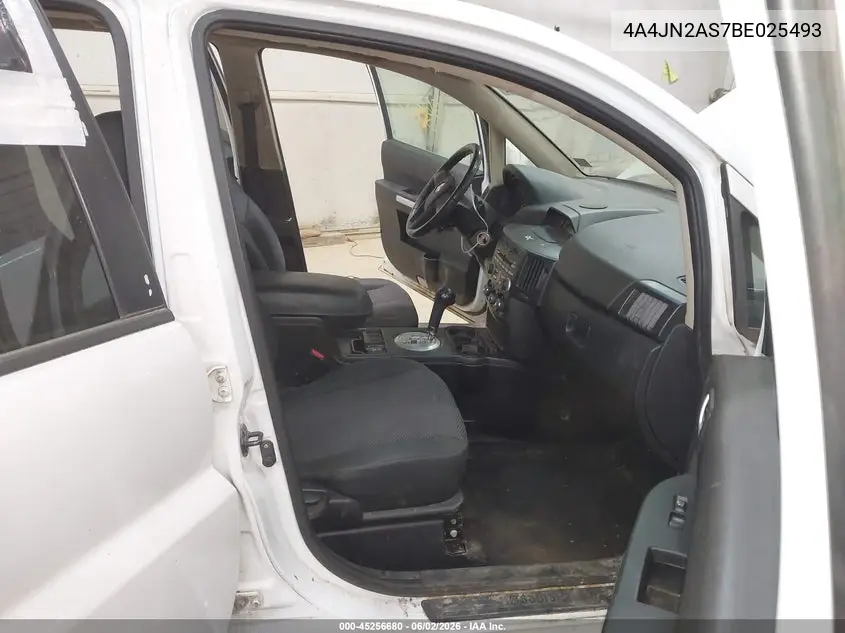 2011 Mitsubishi Endeavor Ls VIN: 4A4JN2AS7BE025493 Lot: 45256680