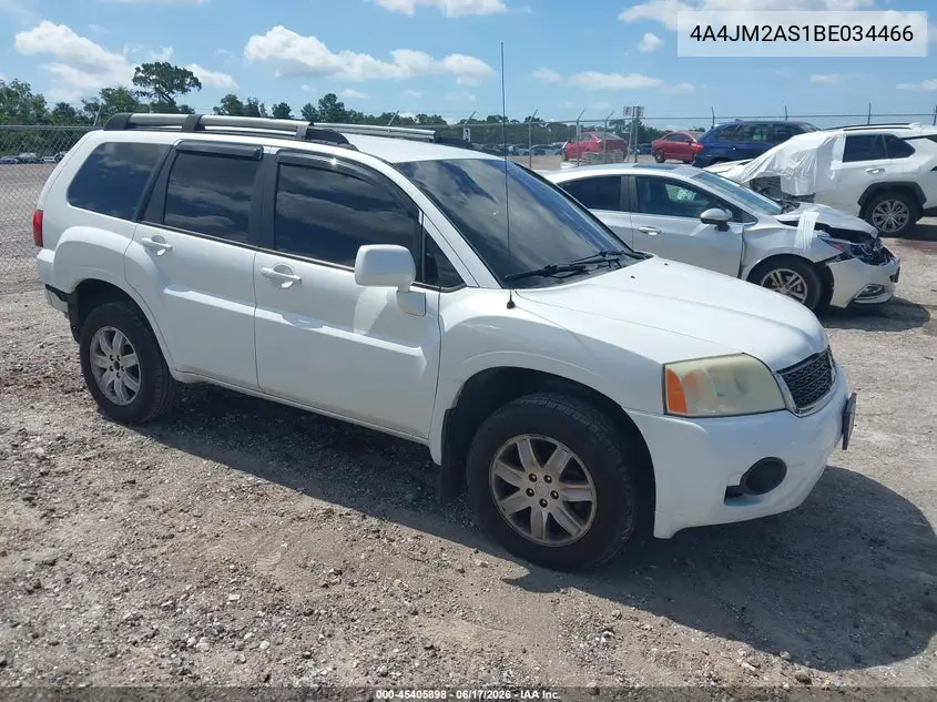 2011 Mitsubishi Endeavor Ls VIN: 4A4JM2AS1BE034466 Lot: 45405898