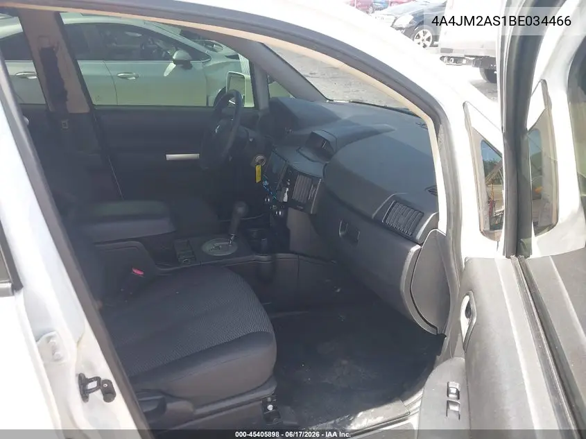 2011 Mitsubishi Endeavor Ls VIN: 4A4JM2AS1BE034466 Lot: 45405898