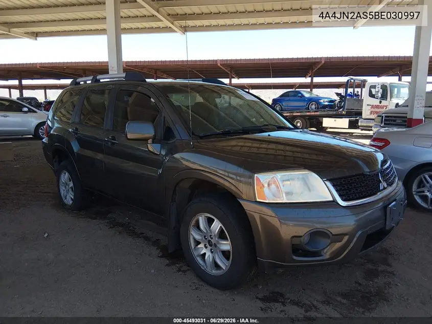 2011 Mitsubishi Endeavor VIN: 4A4JN2AS5BE030997 Lot: 45493031