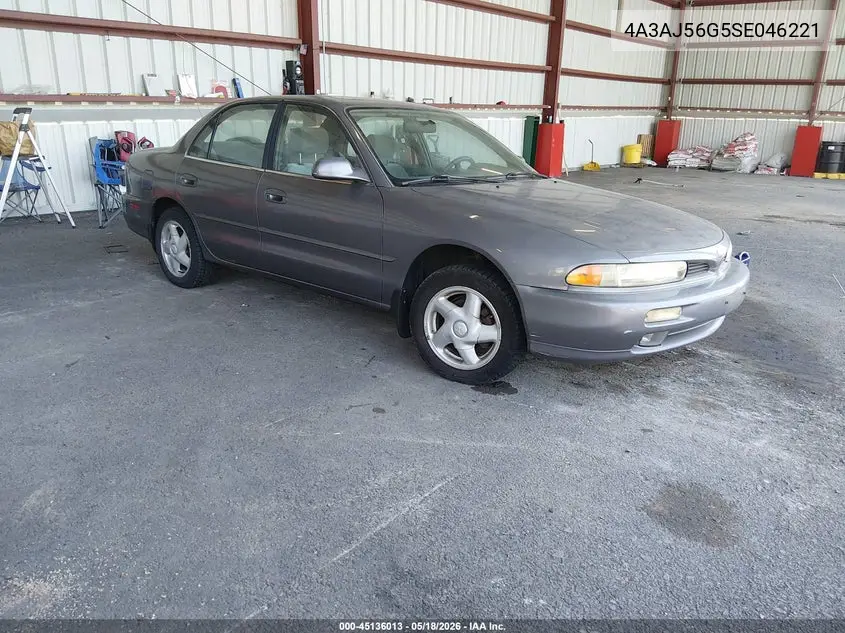 1995 Mitsubishi Galant Es/Ls VIN: 4A3AJ56G5SE046221 Lot: 45136013