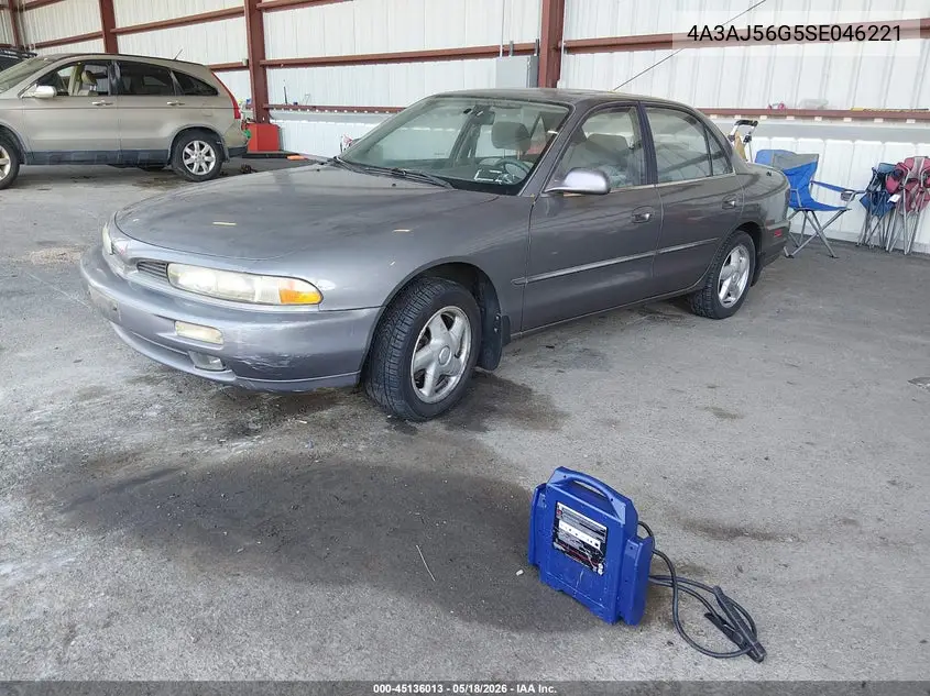 1995 Mitsubishi Galant Es/Ls VIN: 4A3AJ56G5SE046221 Lot: 45136013