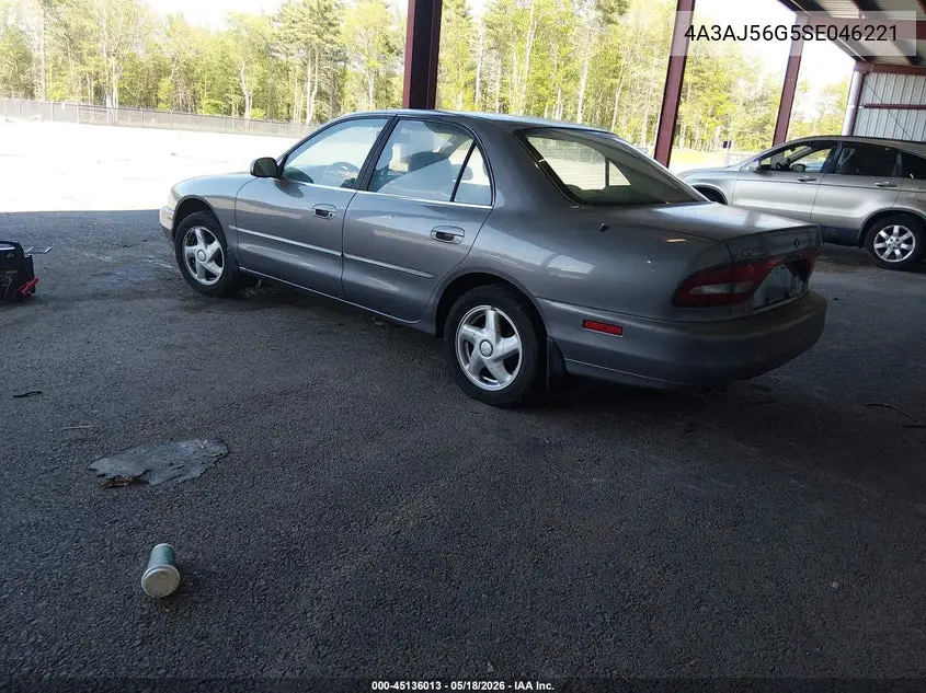 1995 Mitsubishi Galant Es/Ls VIN: 4A3AJ56G5SE046221 Lot: 45136013