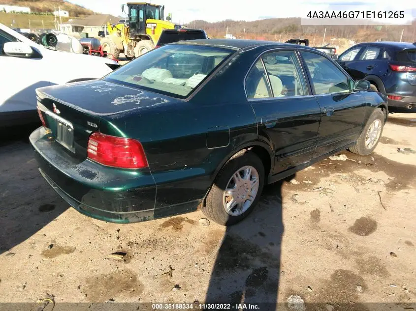 2001 Mitsubishi Galant Es VIN: 4A3AA46G71E161265 Lot: 35188334
