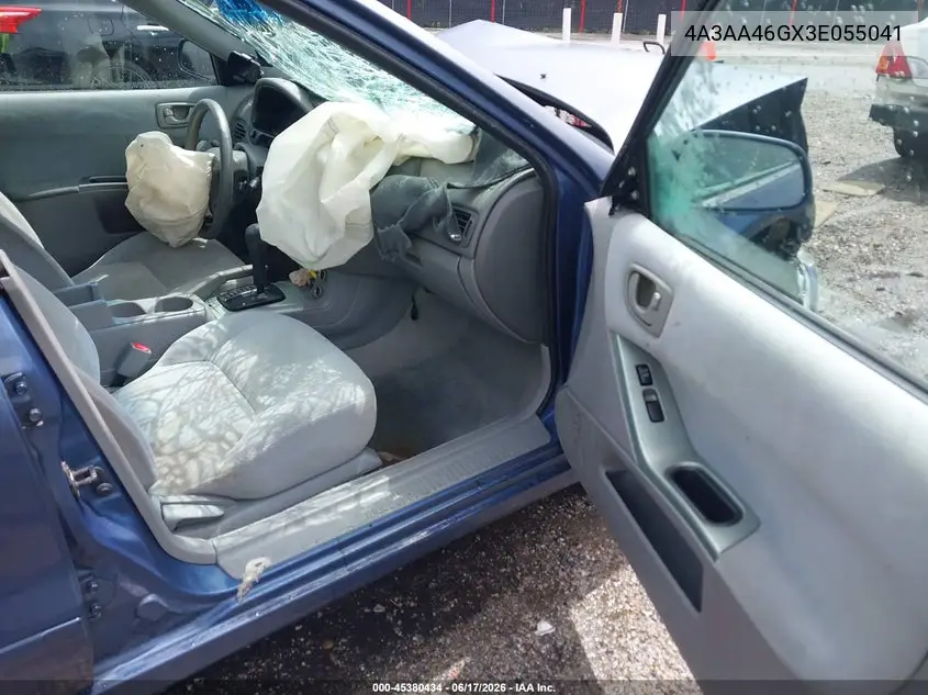 2003 Mitsubishi Galant Es/Ls VIN: 4A3AA46GX3E055041 Lot: 45380434
