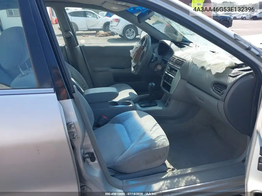 2003 Mitsubishi Galant Es/Ls VIN: 4A3AA46G53E132396 Lot: 45615498