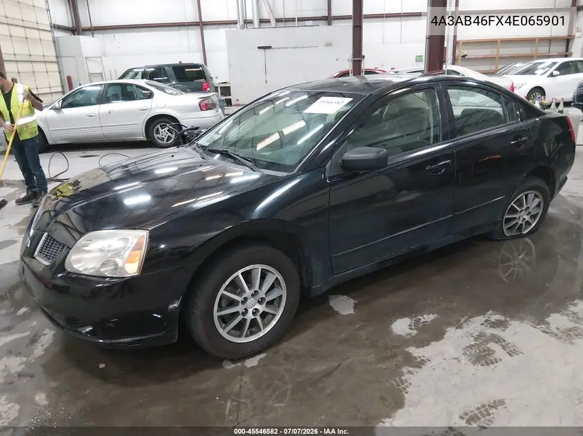 2004 Mitsubishi Galant Es VIN: 4A3AB46FX4E065901 Lot: 45546582