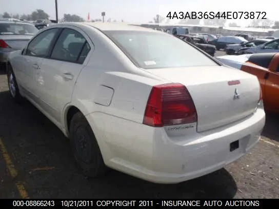 2004 Mitsubishi Galant Ls Medium VIN: 4A3AB36S44E073872 Lot: 8866243