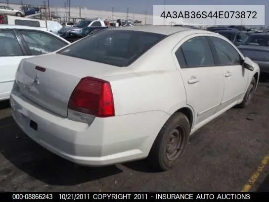 2004 Mitsubishi Galant Ls Medium VIN: 4A3AB36S44E073872 Lot: 8866243