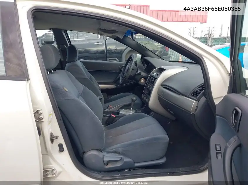 2005 Mitsubishi Galant Es/Se VIN: 4A3AB36F65E050355 Lot: 43838381