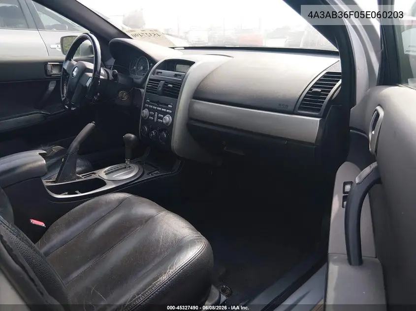 2005 Mitsubishi Galant Es/Se VIN: 4A3AB36F05E060203 Lot: 45327490