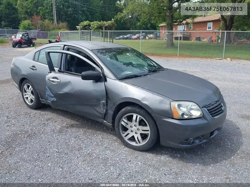 2005 Mitsubishi Galant Es/Se VIN: 4A3AB36F75E067813 Lot: 45418560