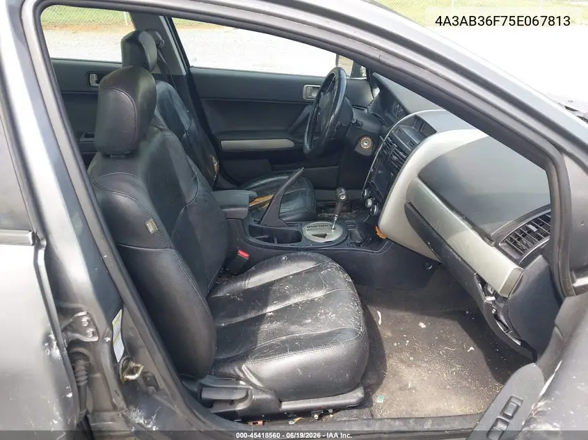 2005 Mitsubishi Galant Es/Se VIN: 4A3AB36F75E067813 Lot: 45418560