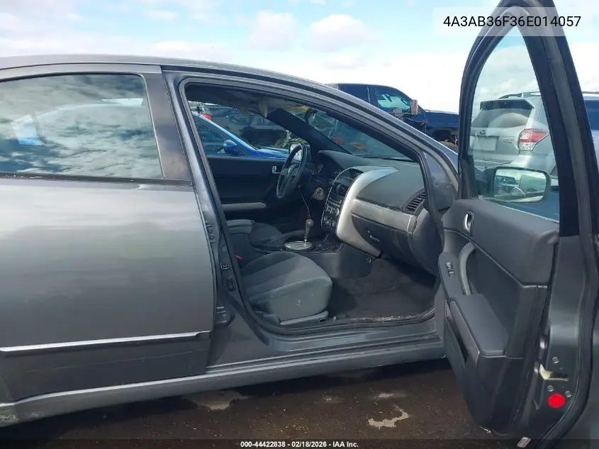 2006 Mitsubishi Galant Es/Se VIN: 4A3AB36F36E014057 Lot: 44422838
