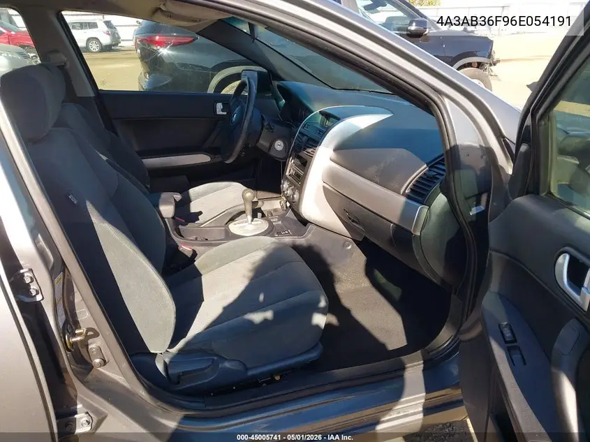 2006 Mitsubishi Galant Es/Se VIN: 4A3AB36F96E054191 Lot: 45005741