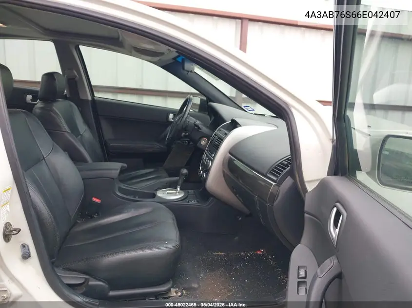 2006 Mitsubishi Galant Gts VIN: 4A3AB76S66E042407 Lot: 45022465