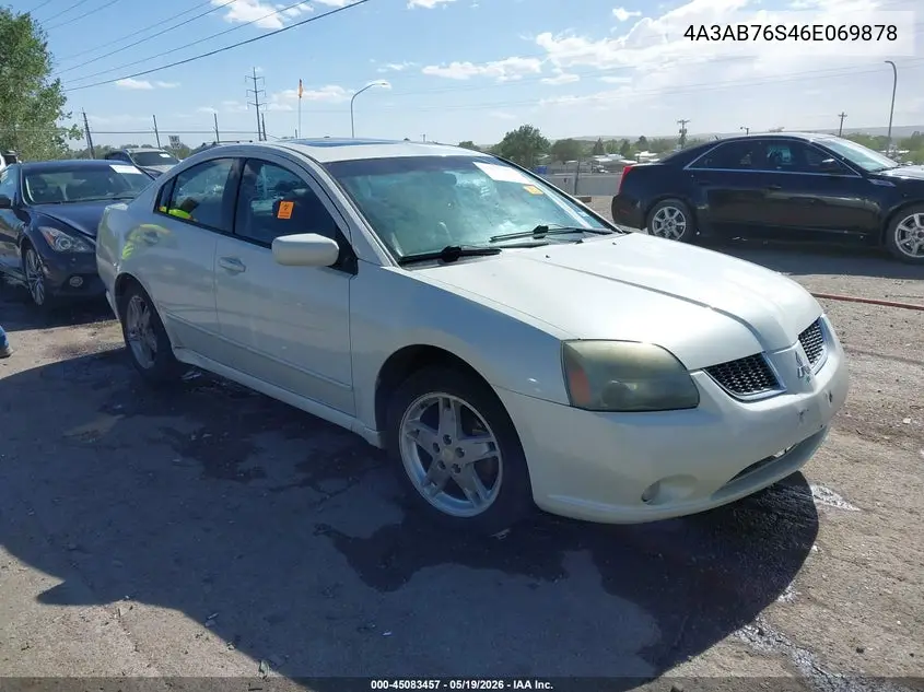 2006 Mitsubishi Galant Gts VIN: 4A3AB76S46E069878 Lot: 45083457