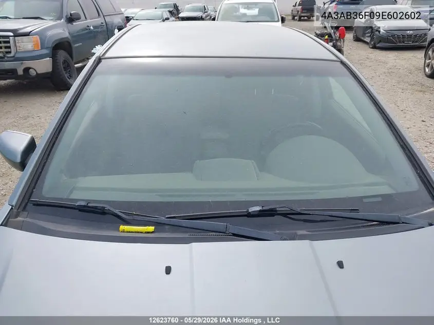 2009 Mitsubishi Galant Es VIN: 4A3AB36F09E602602 Lot: 12623760