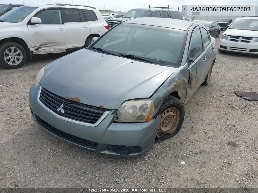 2009 Mitsubishi Galant Es VIN: 4A3AB36F09E602602 Lot: 12623760