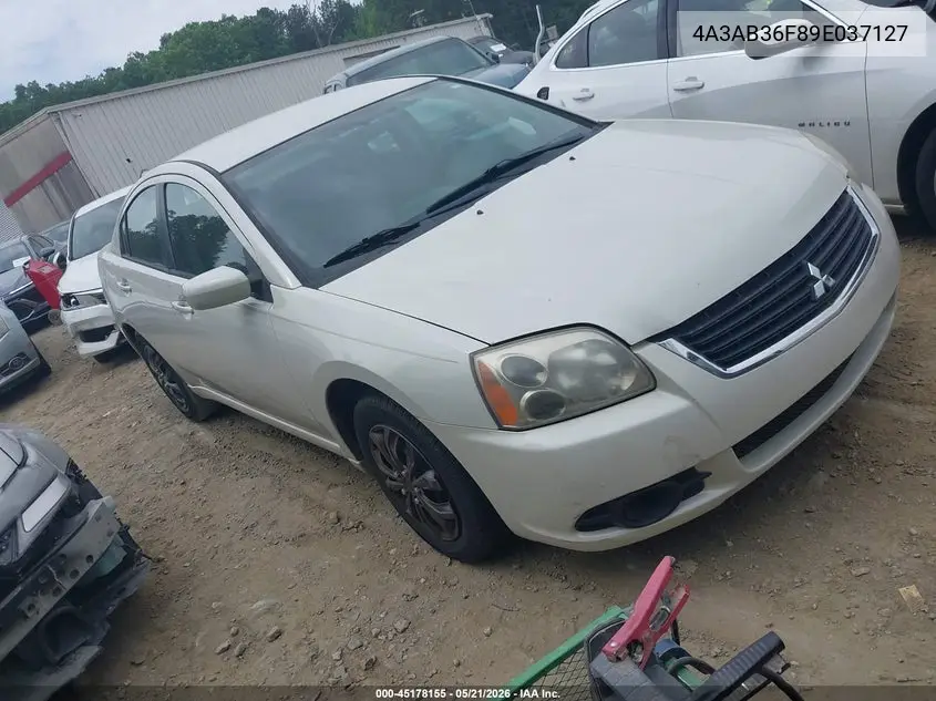 2009 Mitsubishi Galant Es/Sport Edition VIN: 4A3AB36F89E037127 Lot: 45178155
