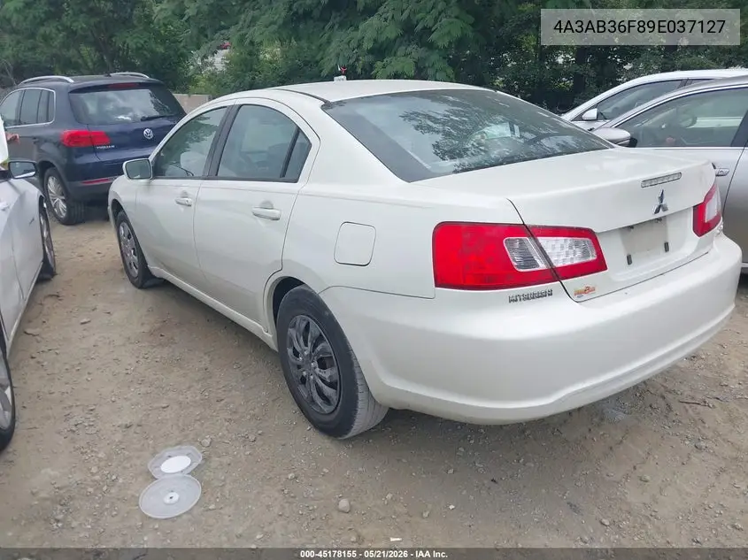 2009 Mitsubishi Galant Es/Sport Edition VIN: 4A3AB36F89E037127 Lot: 45178155