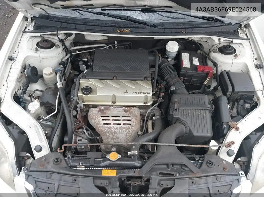2009 Mitsubishi Galant Es/Sport Edition VIN: 4A3AB36F69E024568 Lot: 45431762