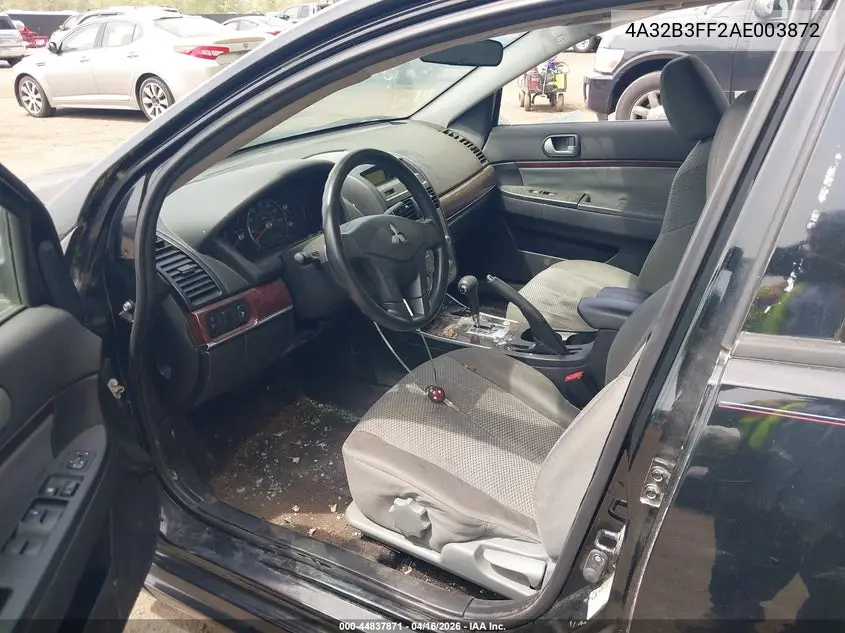 2010 Mitsubishi Galant Es/Se VIN: 4A32B3FF2AE003872 Lot: 44837871