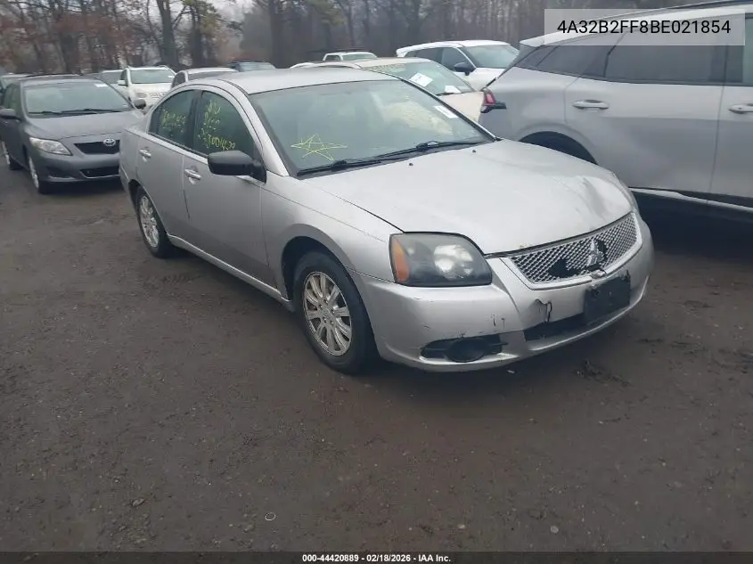2011 Mitsubishi Galant Fe VIN: 4A32B2FF8BE021854 Lot: 44420889