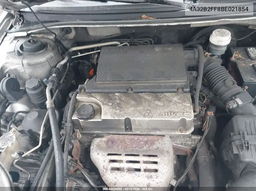 2011 Mitsubishi Galant Fe VIN: 4A32B2FF8BE021854 Lot: 44420889