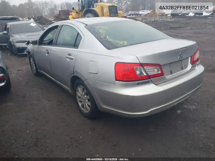 2011 Mitsubishi Galant Fe VIN: 4A32B2FF8BE021854 Lot: 44420889