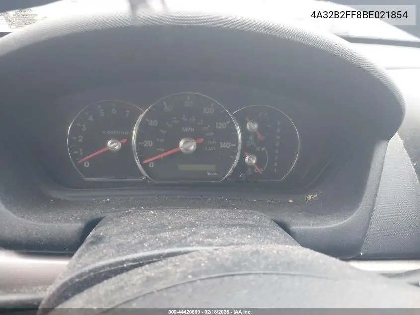 2011 Mitsubishi Galant Fe VIN: 4A32B2FF8BE021854 Lot: 44420889