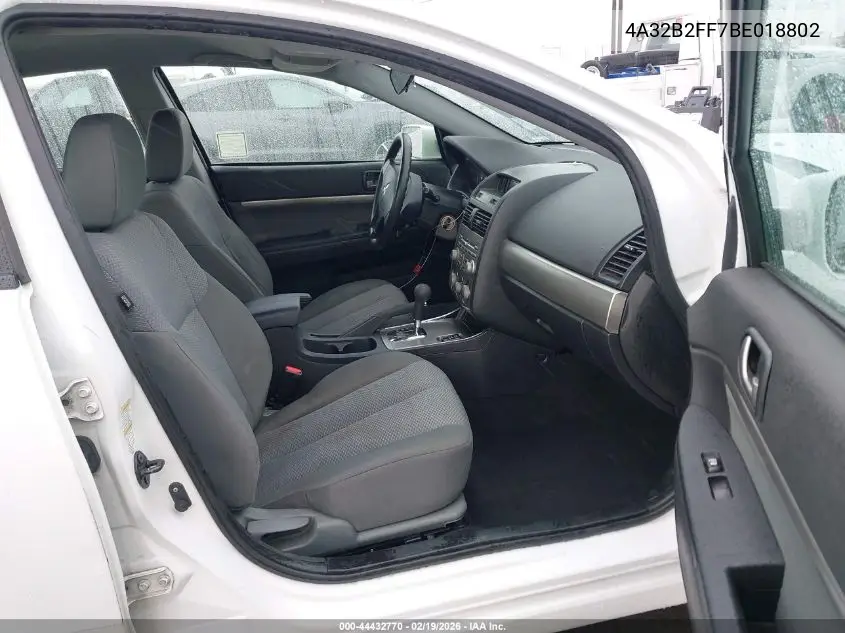 2011 Mitsubishi Galant Fe VIN: 4A32B2FF7BE018802 Lot: 44432770