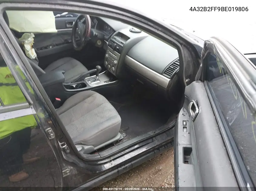 2011 Mitsubishi Galant Fe VIN: 4A32B2FF9BE019806 Lot: 45176770