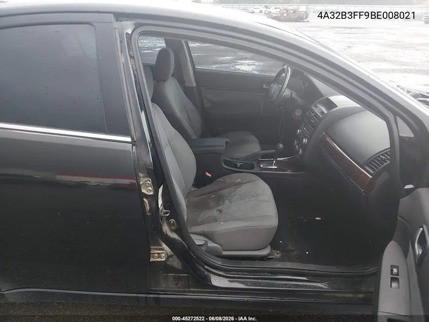 2011 Mitsubishi Galant Es/Se VIN: 4A32B3FF9BE008021 Lot: 45272522