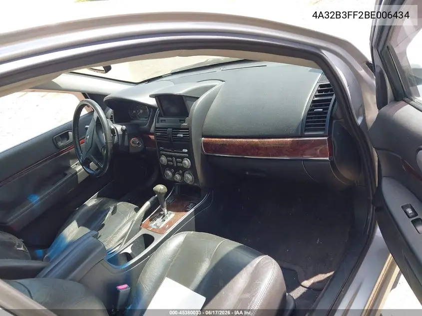 2011 Mitsubishi Galant Es/Se VIN: 4A32B3FF2BE006434 Lot: 45380033